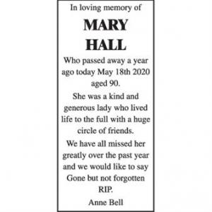 MARY HALL