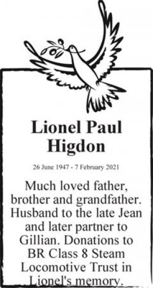 Lionel Paul Higdon