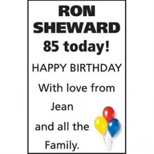 RON SHEWARD