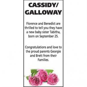 Cassidy/Galloway