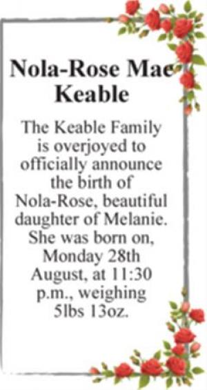 Nola-Rose Mae Keable